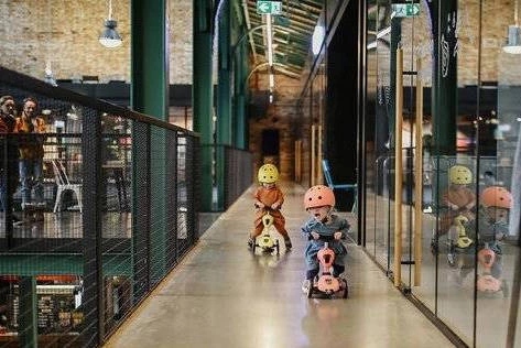 Kask rowerowy dziecięcy na hulajnogę Scoot and Ride, rozm. XXS-S, 1-5 lat