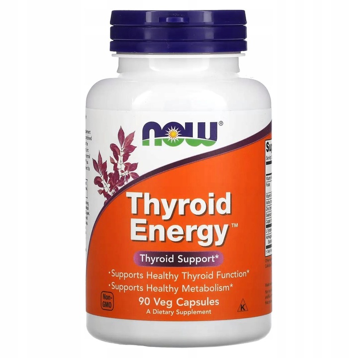 NOW Foods - THYROID ENERGY 180 kapsułek - TARCZYCA