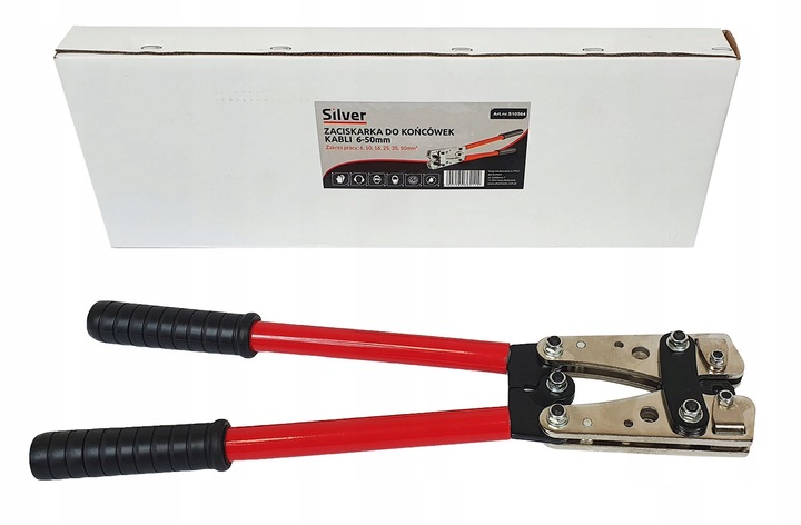 ZACISKARKA PRASKA DO KABLI TULEJEK KOŃCÓWEK 6-50