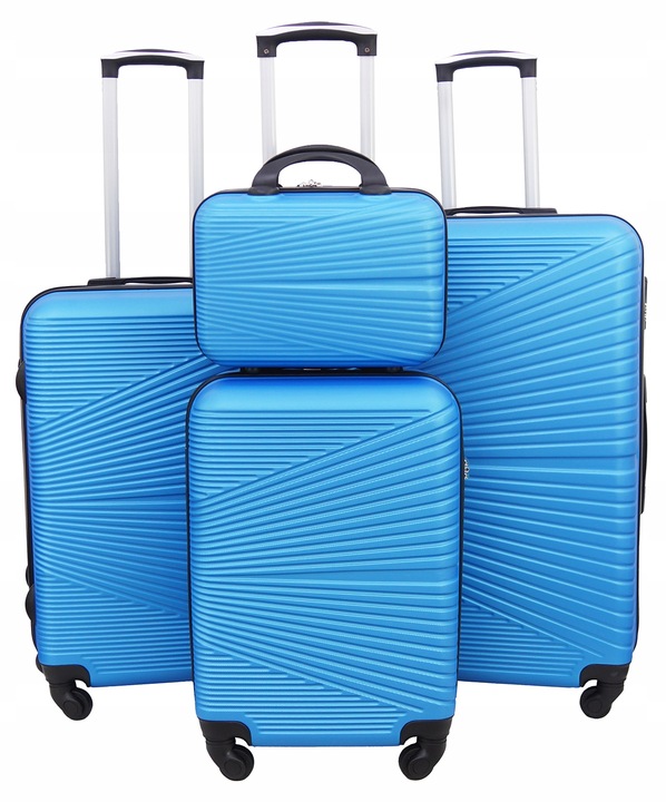 ZESTAW WALIZEK 4w1 WALIZKA PODRÓŻNA NA KÓŁKACH GRAVITT 1203