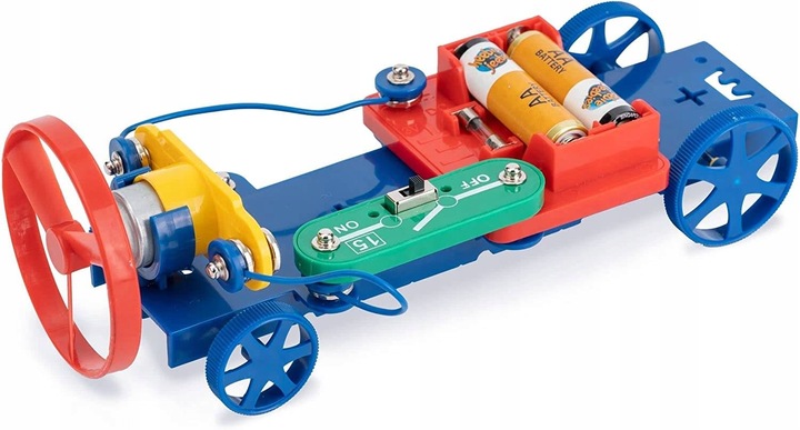 SEKRETY ELEKTRONIKI ZESTAW SAMOCHÓD + ŁÓDKA NAPĘD
