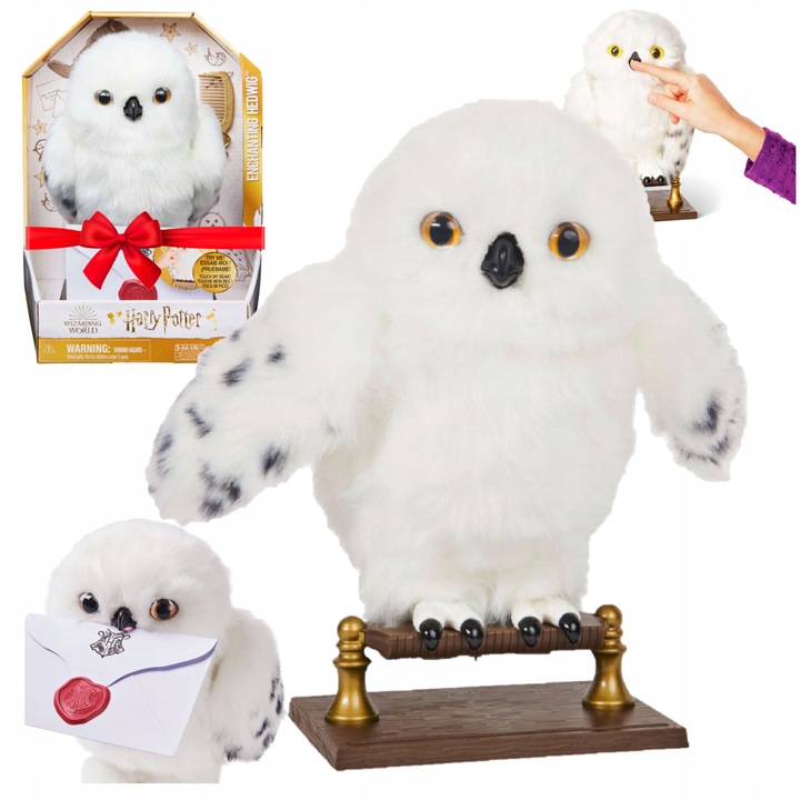 Maskotka interaktywna Spin Master Harry Potter Hedwiga