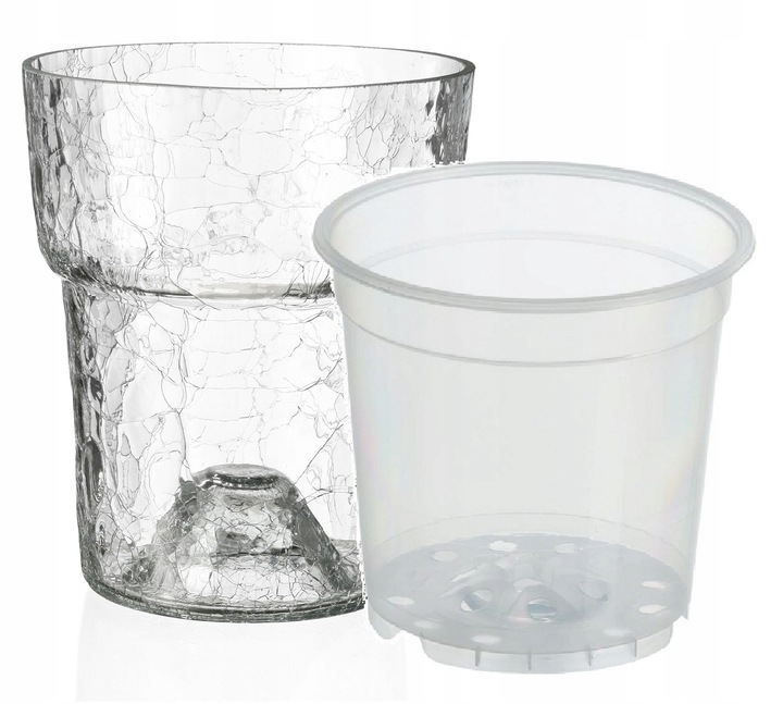 STORCZYK Osłonka Duża szklana do storczyków większego storczyka orchidea