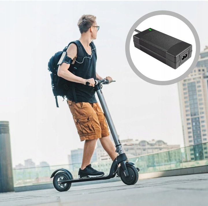 ŁADOWARKA 42V 2A do HULAJNOGI XIAOMI M365 PRO PRO2