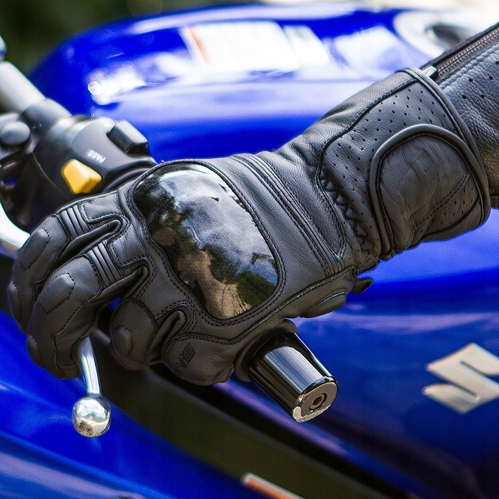 MOCNE RĘKAWICE MOTOCYKLOWE OZONE RIDE II M