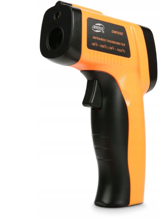 PIROMETR TERMOMETR LASEROWY BEZDOTYKOWY MIERNIK TEMPERATURY -50 +550 st.C