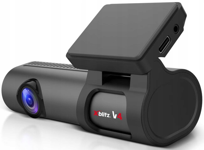 XBlitz V4 Professional 2.5K WiFi wideo-rejestrator DVR do auta +kamera tył