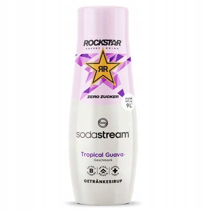 SYROP KONCENTRAT SODASTREAM ROCKSTAR ORIGINAL ZERO + TROPICAL GUAVA