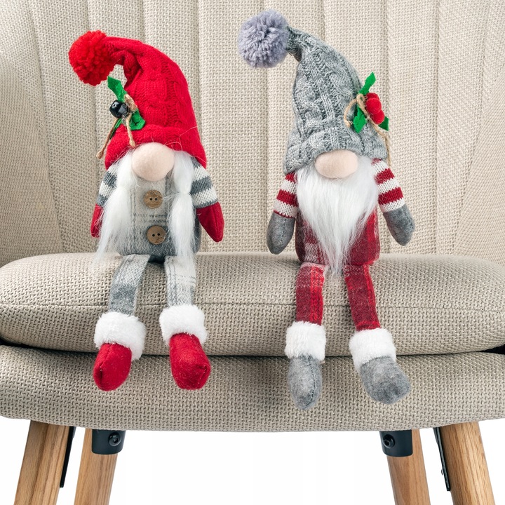 Skrzaty świąteczne Pani i Pan Mikołaj