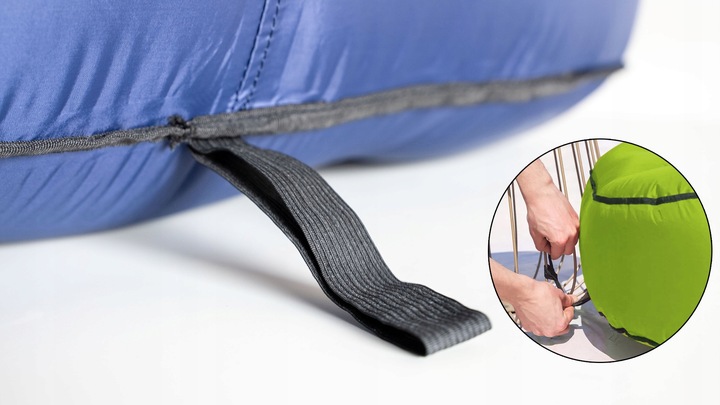 MATERAC dmuchany automatycznie LEŻAK AEROGOGO CS1 ZIELONY