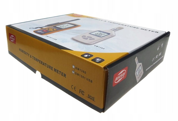 TERMO-HIGROMETR WILGOTNOŚCIOMIERZ MIERNIK WILGOTNOŚCI TEMPERATURY POWIETRZA