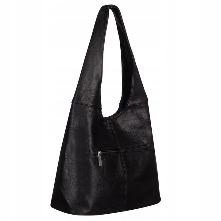 czarna torebka shopper worek skórzana klasyczna torebka shopper bag