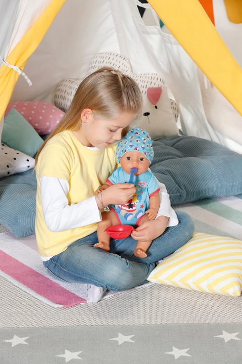 BABY BORN LALKA CHŁOPIEC INTERAKTYWNA MAGIC BOY 10 FUNKCJI 43cm 834992