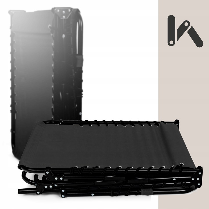 LEŻAK ogrodowy plażowy RIVA SKŁADANY leżanka REGULOWANY łóżko Z ZAGŁÓWKIEM