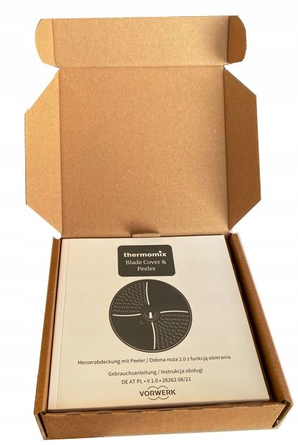 osłona noża 2.0 OBIERACZKA Thermomix TM7 TM6 TM5 ORYGINALNA VORWERK