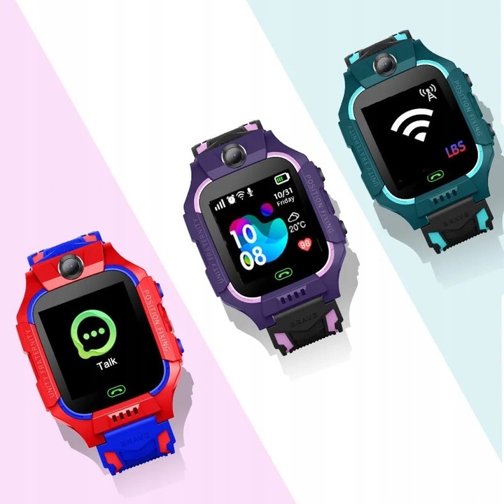 Smartwatch dla dzieci zegarek SMART WATCH z Lokalizatorem LBS + SIM GRATIS