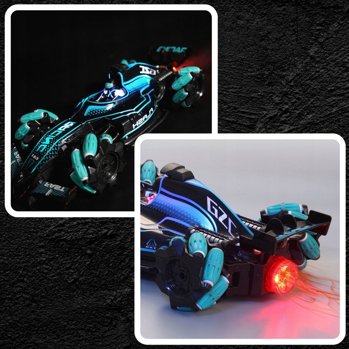 ZDALNIE STEROWANY DUŻY SAMOCHÓD DRIFT CAR AUTO STEROWANE GESTAMI RĘKI PILOT