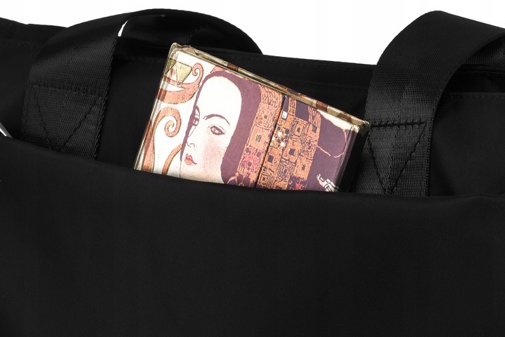 Torebka damska pojemna shopper Peterson z paskiem na ramię miejska sportowa