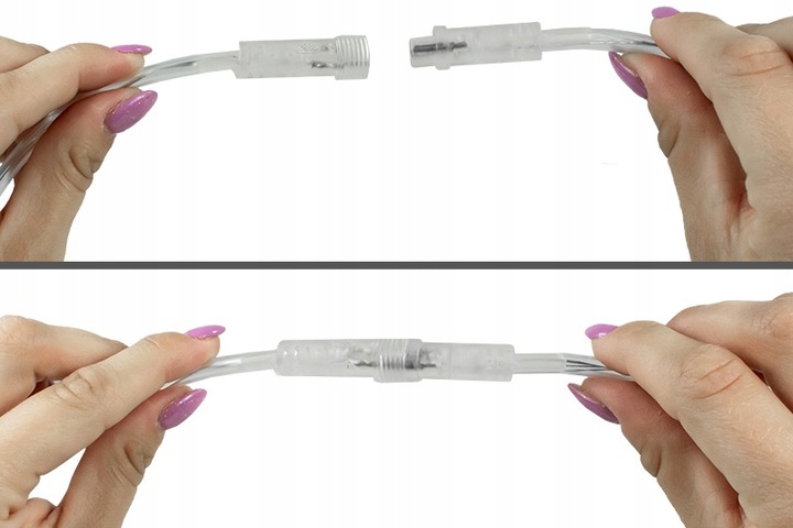 WĄŻ LED LAMPKI ZEWNĘTRZNE CHOINKOWE FLASH TRYBY TIMER IP67 230V CIEPŁY 20m