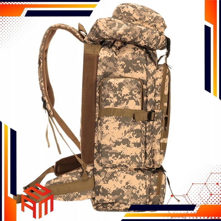 PLECAK MILITARNY TAKTYCZNY WOJSKOWY TURYSTYCZNY SURVIVAL 45L POJEMNY XXL