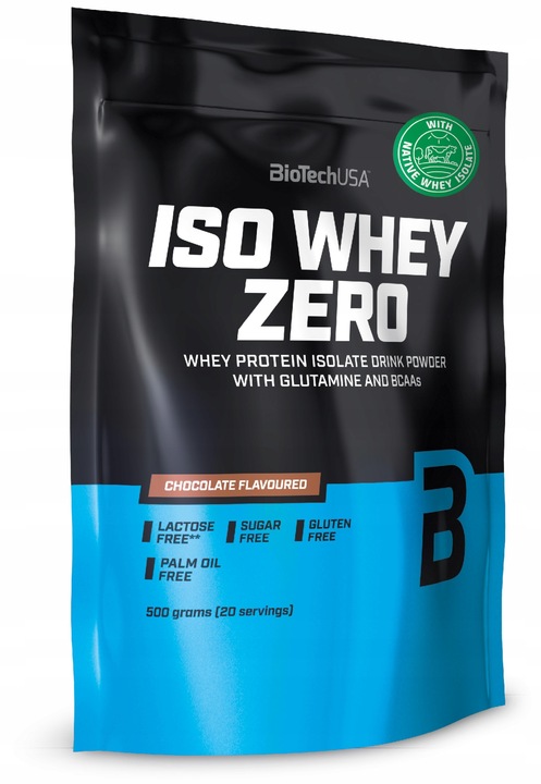 BIOTECH ISO WHEY ZERO 1000g PROTEIN ISOLATE WPI EAA 2x500g Sernik Cytrynowy