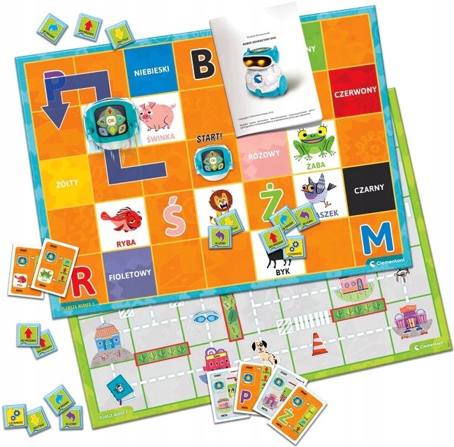 MÓWIĄCY ROBOT EDUKACYJNY DOC DLA DZIECI UCZY MÓWI