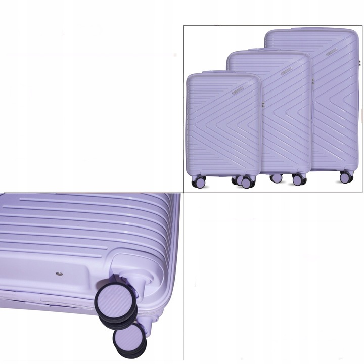 WALIZKA PP BLOOM XXL " 28 " DUŻA 97L NA KÓŁKACH TWARDA MOCNA