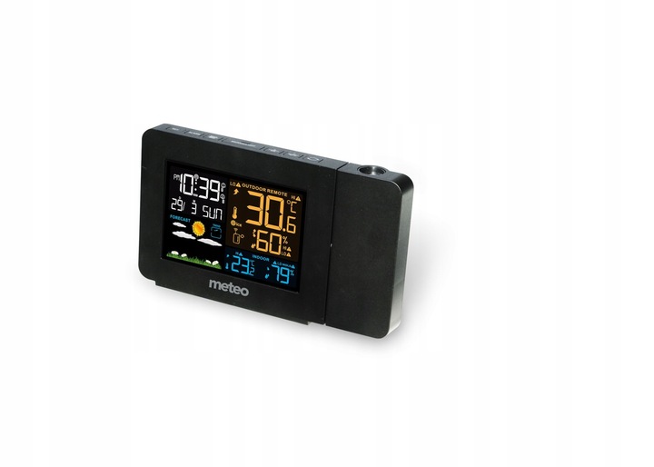 STACJA POGODOWA METEO SP79 Z Projektorem