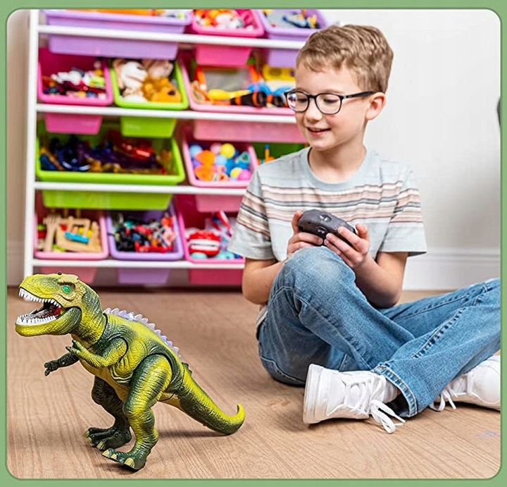 MEGA OGROMNY INTERAKTYWNY DINOZAUR T-REX ZDALNIE STEROWANY CHODZI RYCZY XXL