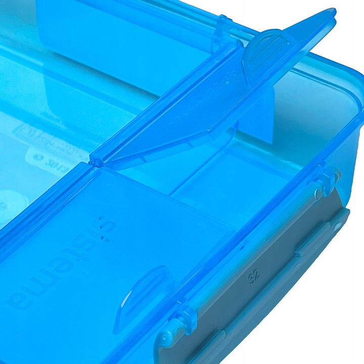 ŚNIADANIÓWKA POJEMNIK lunchbox z Przegródkami snack duo 975ml to-go Sistema