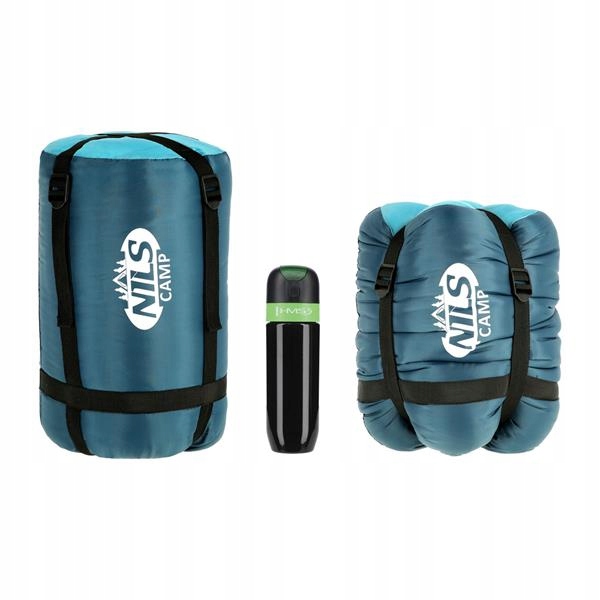 Ciepły turystyczny śpiwór pod namiot campingowy 220 x 80cm Nils Camp NC2012
