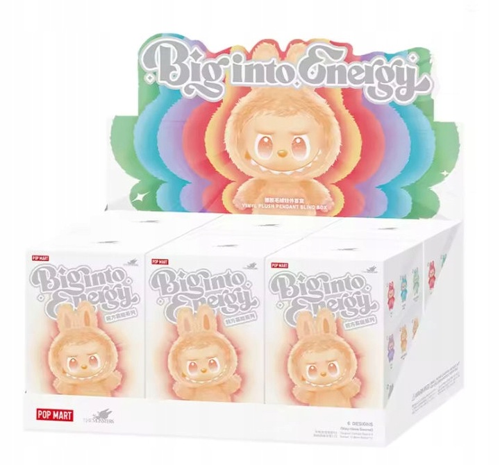 LABU-BU MASKOTKA STWOREK NIESPODZIANKA MONSTER BRELOK DLA DZIECI