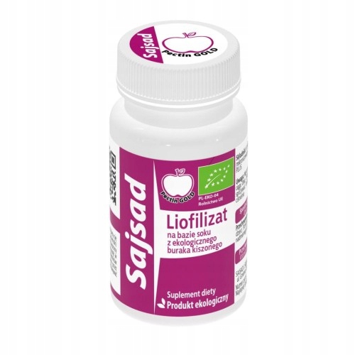 Liofilizat soku z ekologicznego BURAKA KISZONEGO PROBIOTYK Sajsad 60 kaps