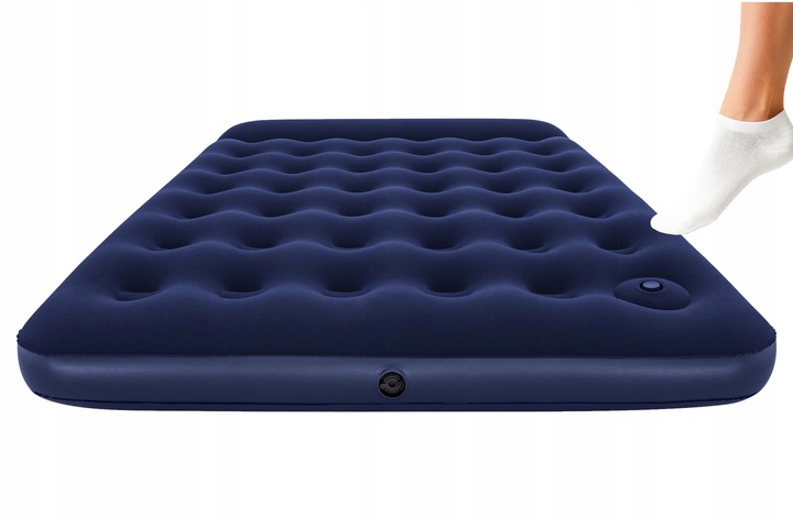 MATERAC DMUCHANY DWUOSOBOWY BESTWAY z pompką ŁÓŻKO TURYSTYCZNE 203 x 152CM