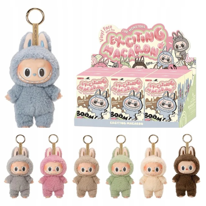 LABUBU BLIND BOX BRELOK MASKOTKA NIESPODZIANKA LALKA THE MONSTERS ANIME