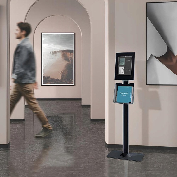 Wolnostojący Ochronny Statyw podstawka obudowa POS na tablet regulowany