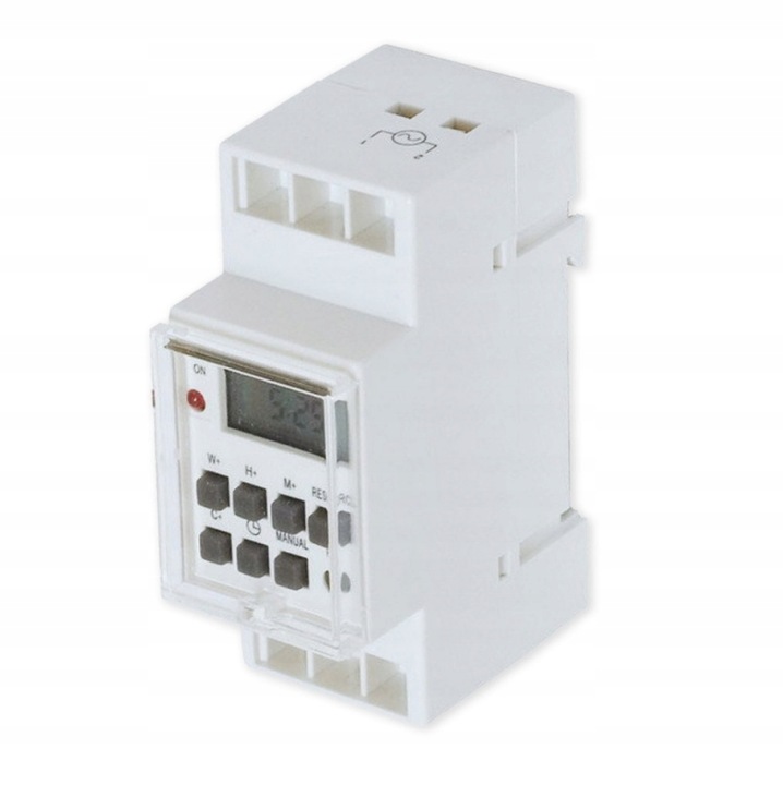 PROGRAMATOR WŁĄCZNIK WYŁĄCZNIK CZASOWY NA SZYNĘ