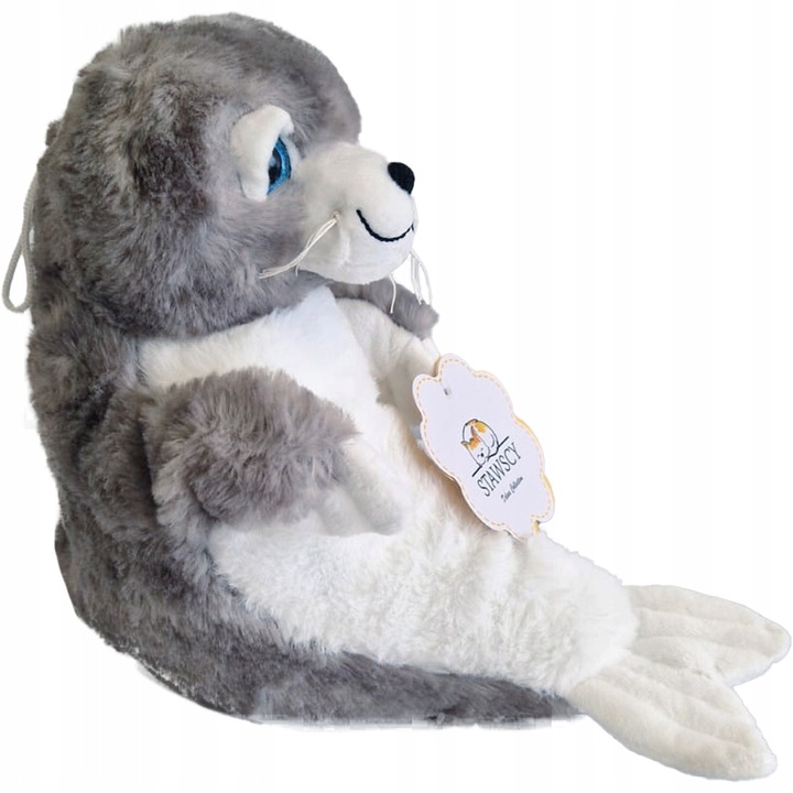 FOKA UCHATKA maskotka PLUSZOWA foczka PLUSZAK 25cm