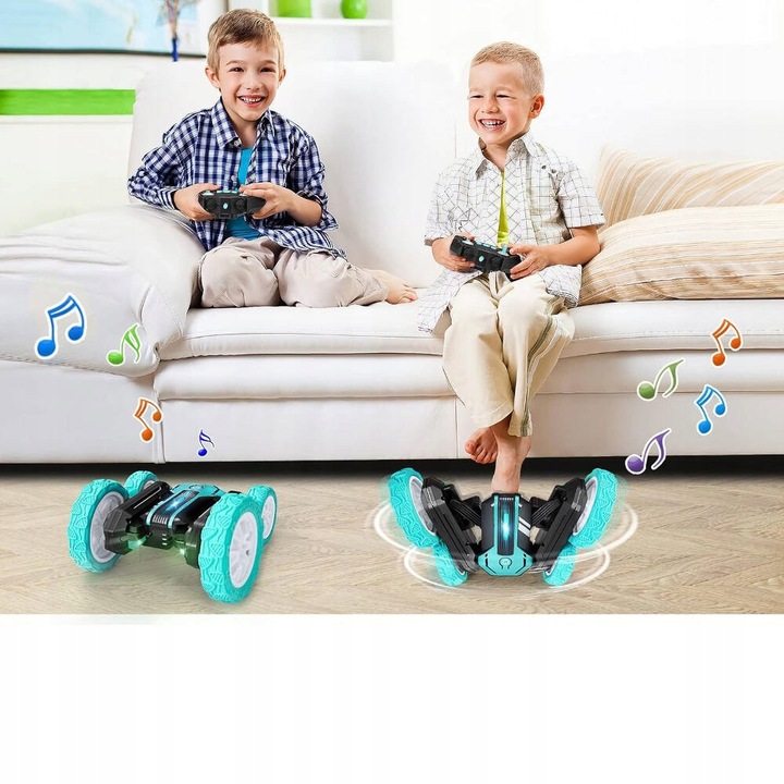 SAMOCHÓD TWISTER KASKADER AUTO RC ZDALNIE STEROWANY GESTAMI PILOT 360 USB