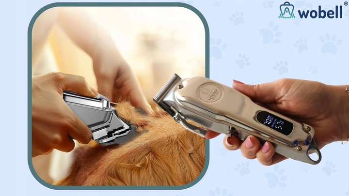 Maszynka do strzyżenia zwierząt dla psa kota golarka cicha profesjonalna