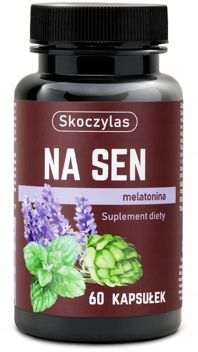 Skoczylas NA SEN Lawenda MELATONINA Melisa CHMIEL