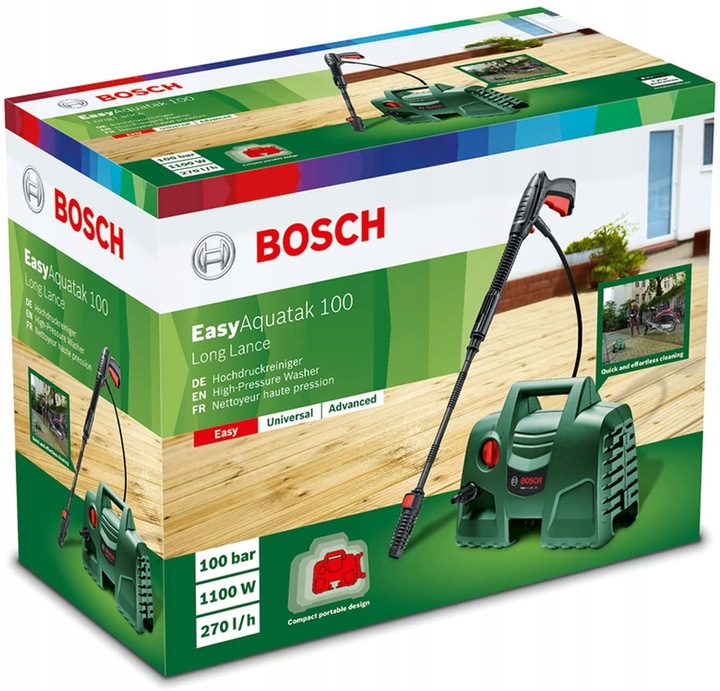 Myjka ciśnieniowa BOSCH EasyAquatak 100 06008A7E01