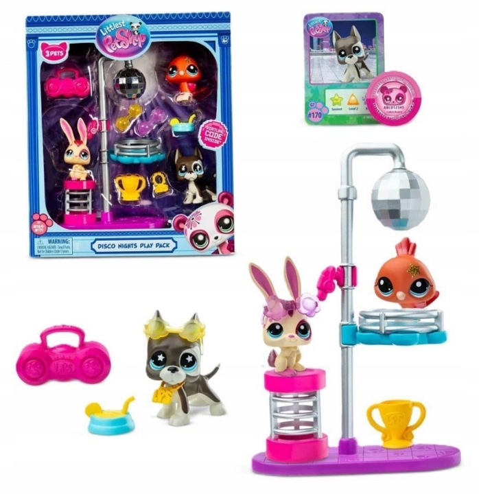 Littlest Pet Shop. Zestaw Disco Night