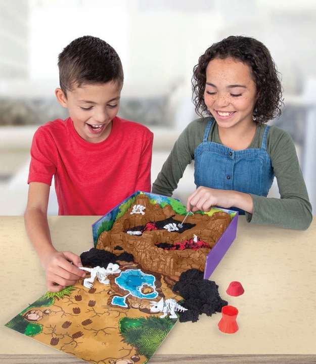 KINETIC SAND MAŁY ARCHEOLOG WYKOPALISKA DINOZAURÓW