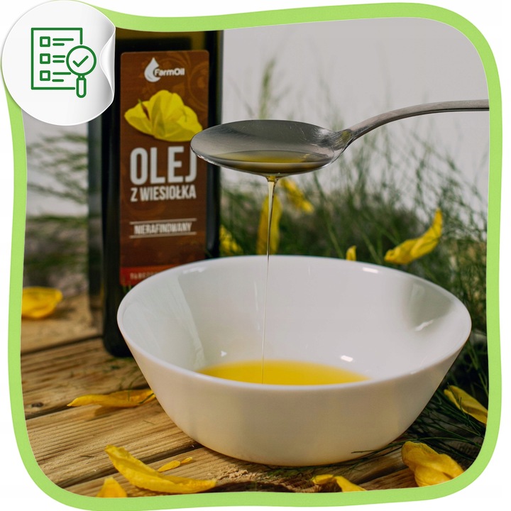 OLEJ Z WIESIOŁKA DWULETNIEGO TłoczonyNaZimno 500ml