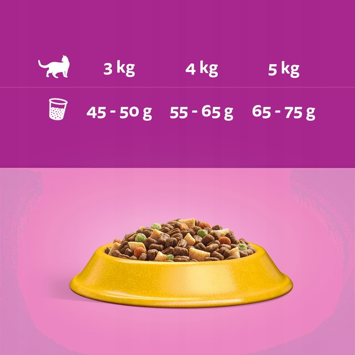 WHISKAS sucha karma dla kota z kurczakiem 14 kg