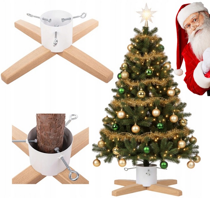 STOJAK NA CHOINKĘ CHOINKOWY METALOWY PODSTAWKA POD DRZEWKO POJEMNIK NA WODĘ