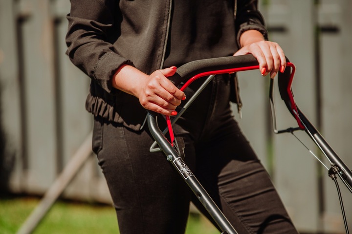 KOSIARKA SPALINOWA LEHMANN 44CM NAPĘD POTĘŻNA SILNIK 146CC MULCZOWANIE 6KM