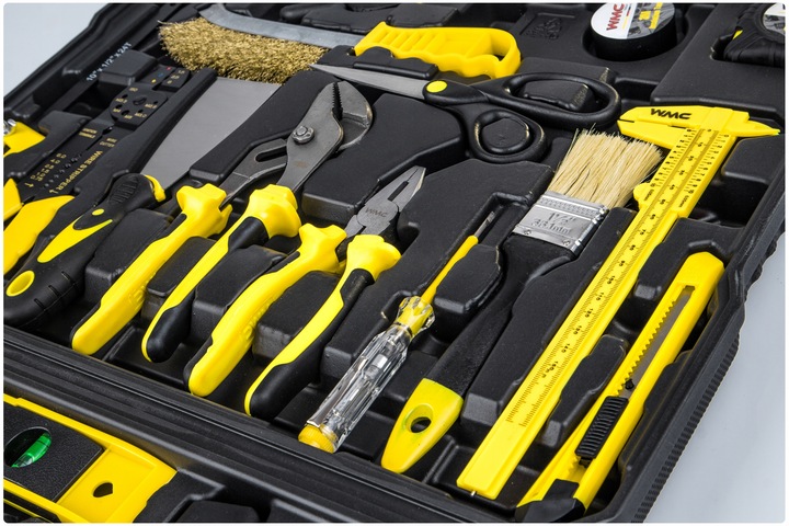 WALIZKA NARZĘDZIOWA ZESTAW NARZĘDZI 1001 ELEMENTÓW