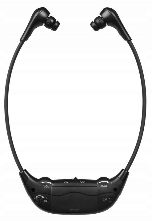 SŁUCHAWKI BEZPRZEWODOWE DLA SENIORA DO TV APARAT SŁUCHOWY DLA BABCI DZIADKA